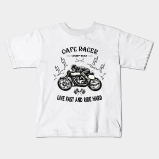 Live fast and ride hard Kids T-Shirt